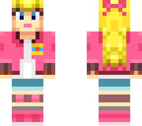 princess peach biker outfit (mario kart world)