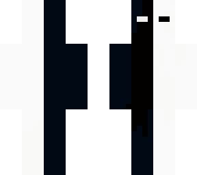 white and black