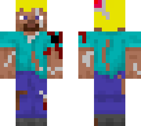 wounded blonde steve