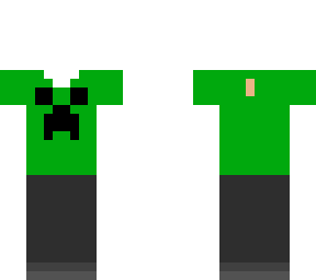 creeper shirt & black pants