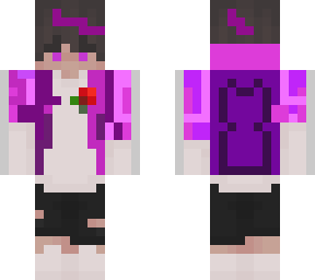 purple teenager