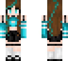 teal girl