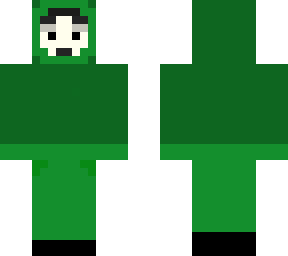 weird person in green hoodie 2