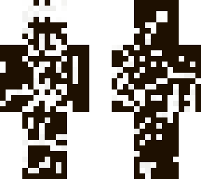white and black