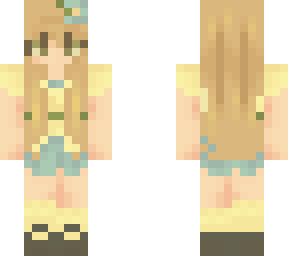 -Lemon Meringue- | Minecraft Skin
