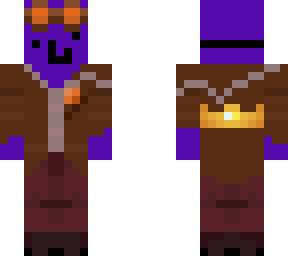 cool guy who is purple