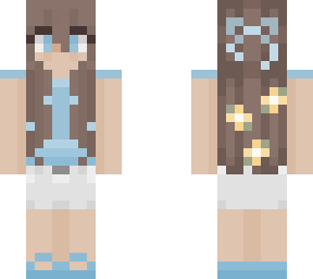 cute blue summer outfit
