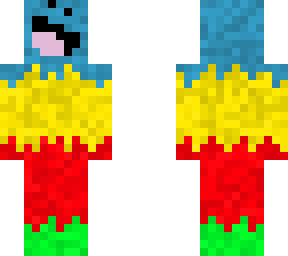 silly colourful monster