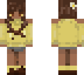 yellow cute skin