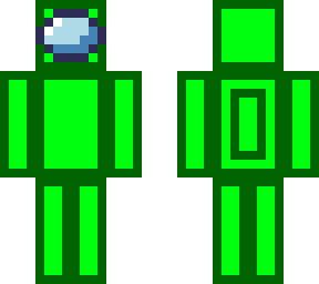among us crewmate green.