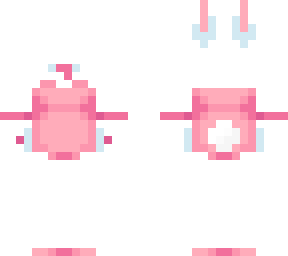 bunny suit base with tail