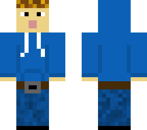 kid in blue sweater