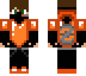 orange armoured gamer