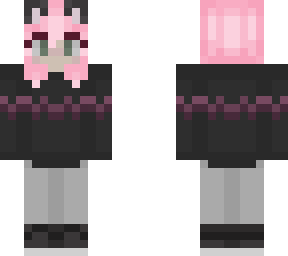 pink hair