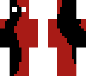 red with a black stripe.