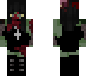 zombie goth girl