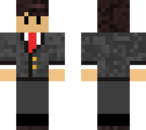 gof skin suit black hair