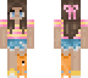 pink fish leg