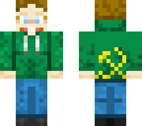 green hoodie