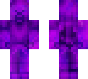 purple washed steve