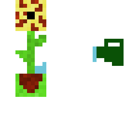 watering flower ~