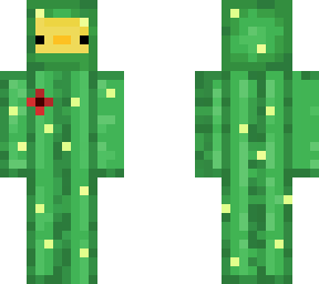 duck cactus onesie