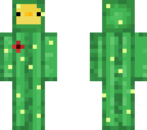 duck cactus onesie