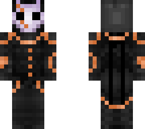 golden clown skin with long coat