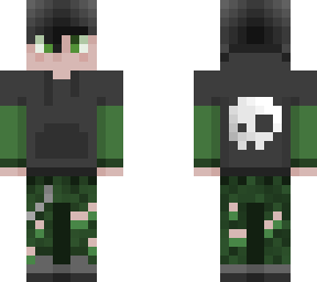 green and black guy