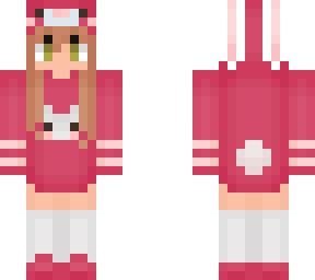oc girl 'pink bunny' / (dont repload)