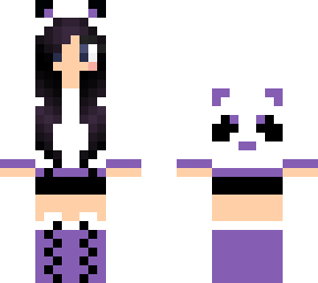 purple panda girl 2.0