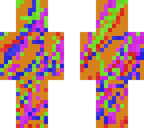 the colors of the rainbow!