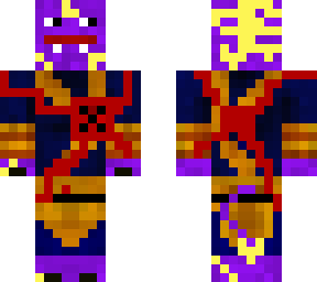 the purple dragon from iudea (dressed as a man)