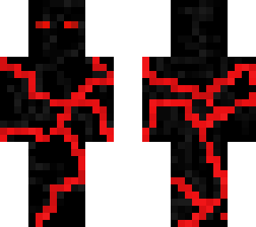 corrupted red | Minecraft Skin
