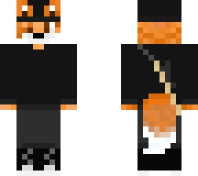 fox wearing sweater
