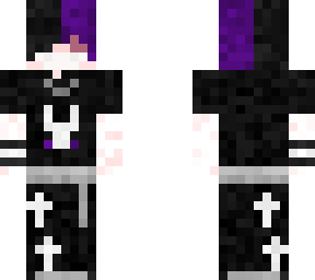 goth emo kms | Minecraft Skin