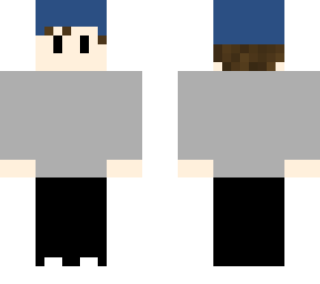 me with hat
