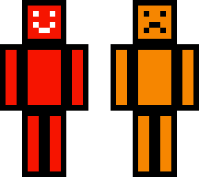 rubik man - faces