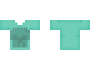 short-sleeved teal skull t-shirt | ob | 4px