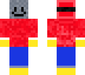 yellow boy skin with gray mask