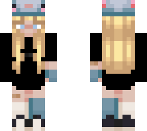 axolotl blonde girl