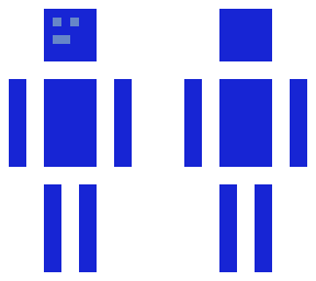 blue