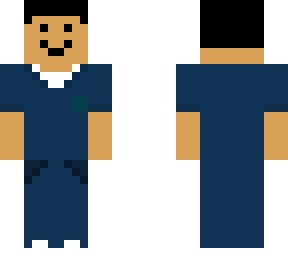 blue shirt guy