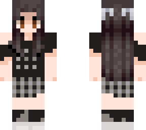 girl with black hair