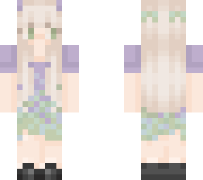 green and purple, sazo_w drag race skin