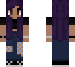 Latina Soft Goth | Minecraft Skin