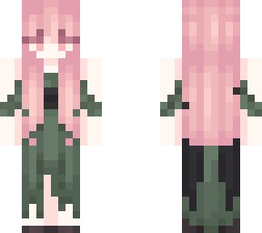 pink hair girl