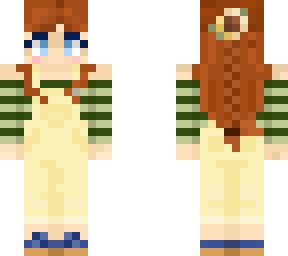redhair sunflower girl