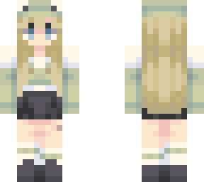 updated blonde frog girl