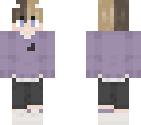casual purple sweater // lp 999